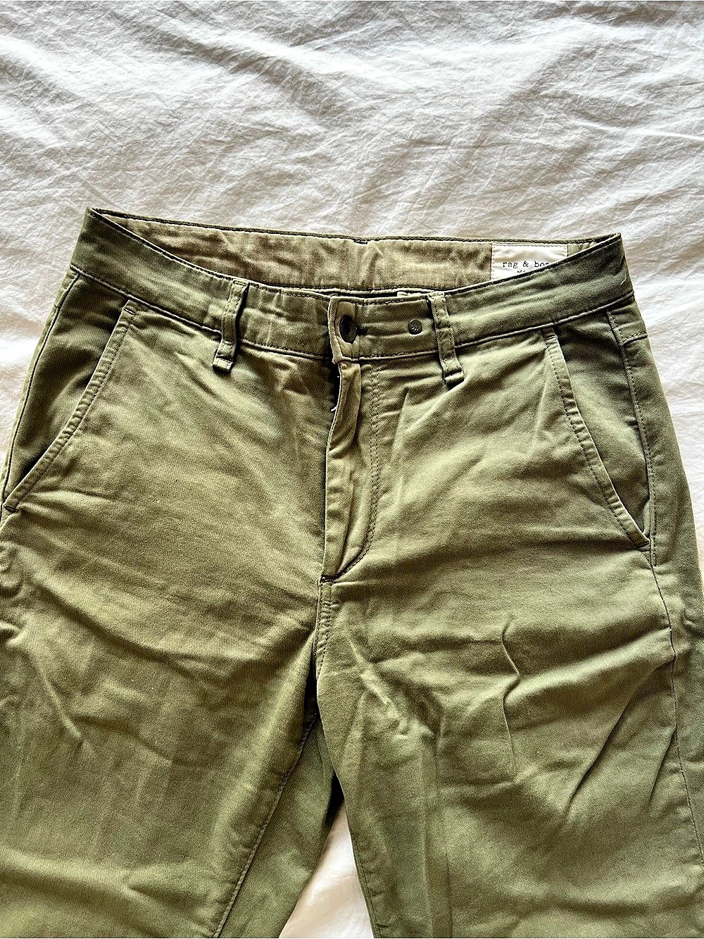 rag & bone Olive Chinos